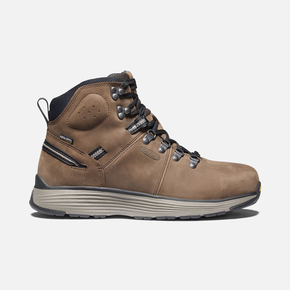 Botte de Travail Keen Homme Marron | Manchester 6" Wp (Aluminum Toe) | QCGKY-5278